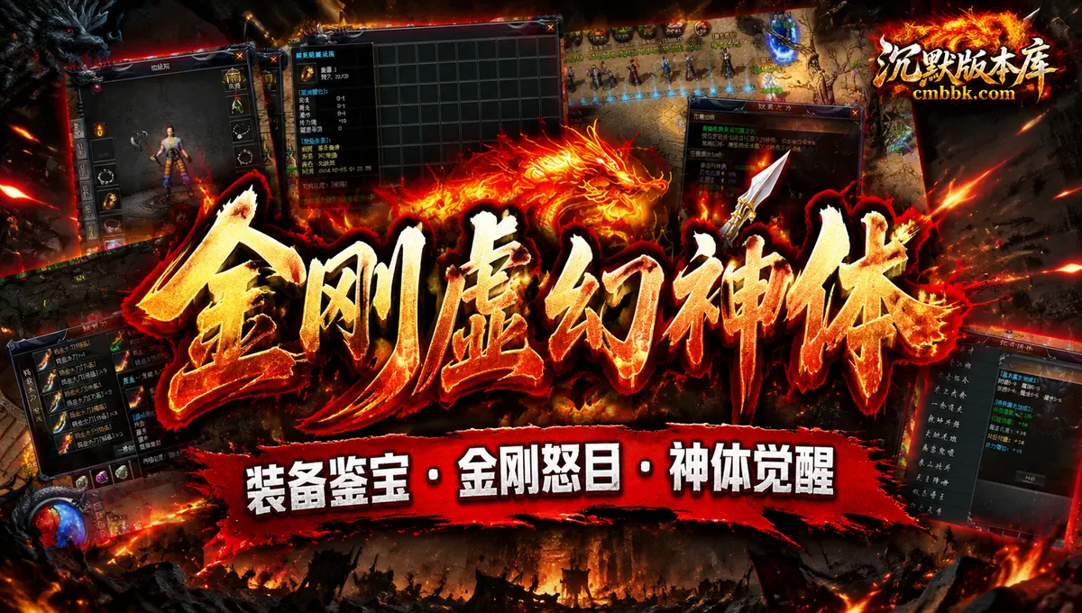 金刚虚幻神体装备鉴宝GOM引擎传奇服务端版本免费下载（封面图）