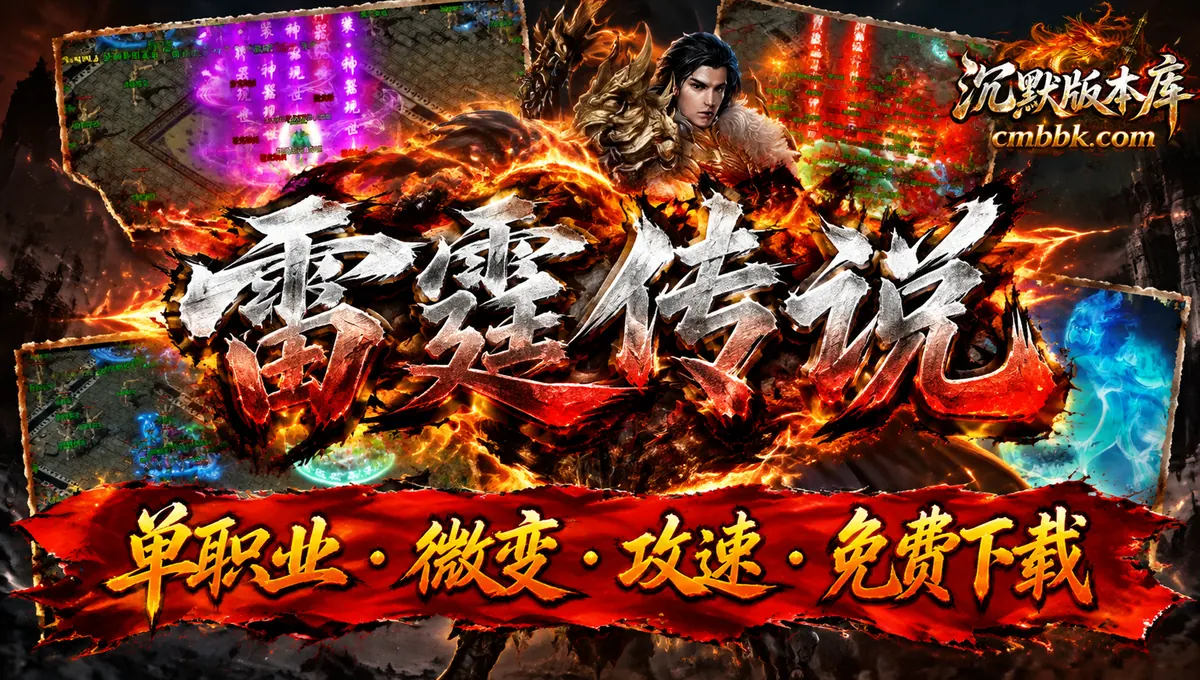雷霆传说公益微变攻速单职业GOM引擎二合一传奇服务端免费下载（封面图）