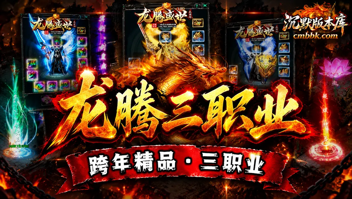 龙腾三职业跨年版本GOM引擎传奇服务端版本免费下载（封面图）