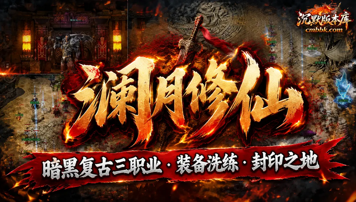 澜月修仙暗黑复古三职业ApexM2引擎传奇服务端版本免费下载（封面图）