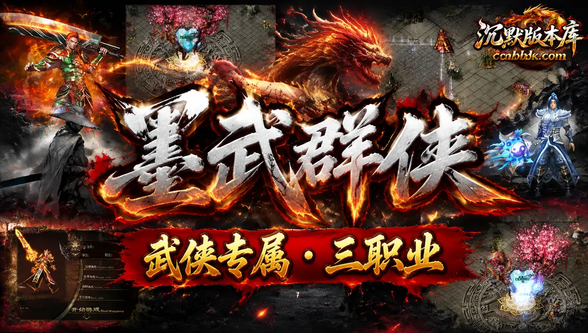 墨武群侠武侠专属传奇GOM引擎传奇服务端版本免费下载（封面图）