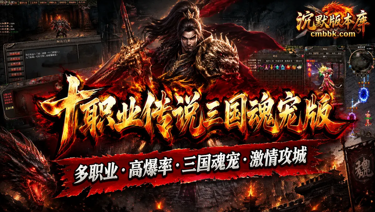 十职业传说三国魂宠版多职业翎风引擎传奇服务端版本免费下载（封面图）