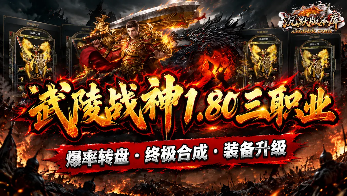 武陵战神1.80三职业GOM引擎传奇服务端版本免费下载（封面图）